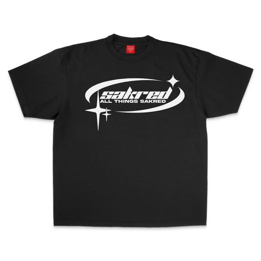 Sakred Clothing Tee Black and White